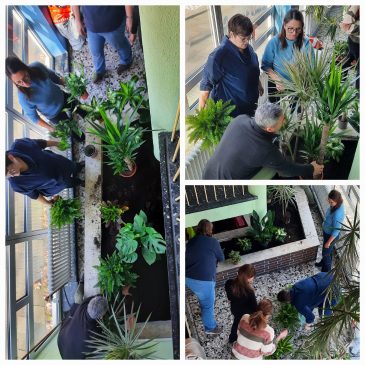 Grüne „Oase“ am Gymnasium Wanne