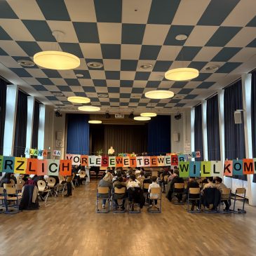 Der Vorlesewettbewerb am Gymnasium Wanne – Die Siegerin steht fest