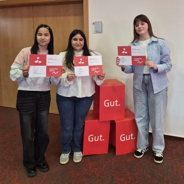 Unser Gewinnerinnen beim Planspiel Börse