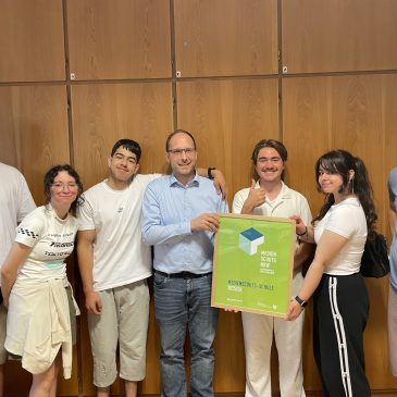 Gymnasium Wanne erhält wieder Auszeichnung Medienscouts-Schule 2026