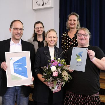Gymnasium Wanne mit dem Berufswahl-Siegel ausgezeichnet